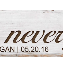 White Woodgrain Stick Blank Includes Laser Engraving
