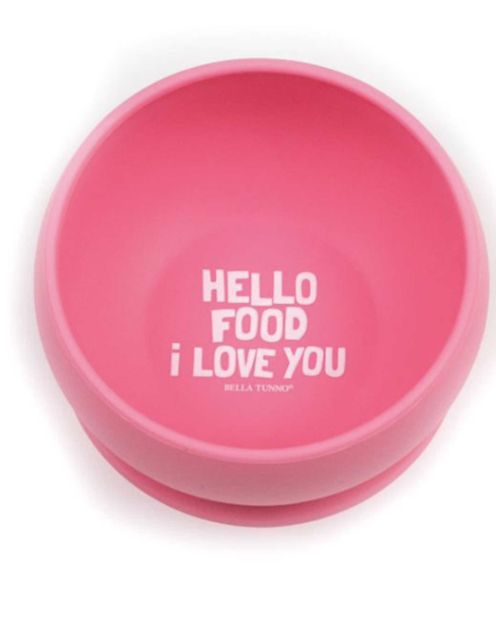 Suction Bowl Hello Food I Love You