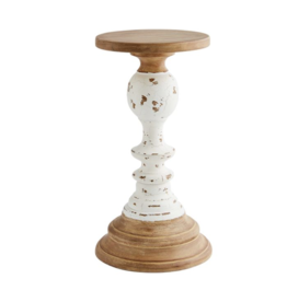 Candlestick Wooden Rustic MD