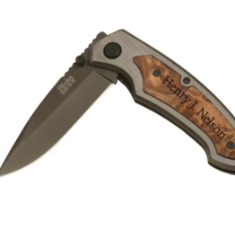 Pocket Knife With Clip LG Includes Laser Engraving