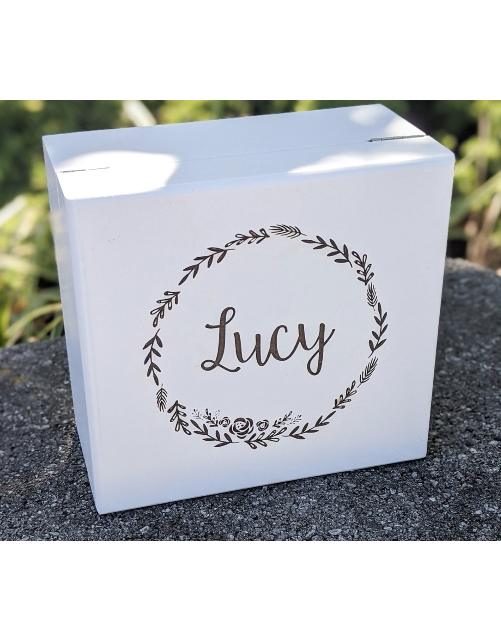 Jewelry Box Blank Includes Laser Engraving