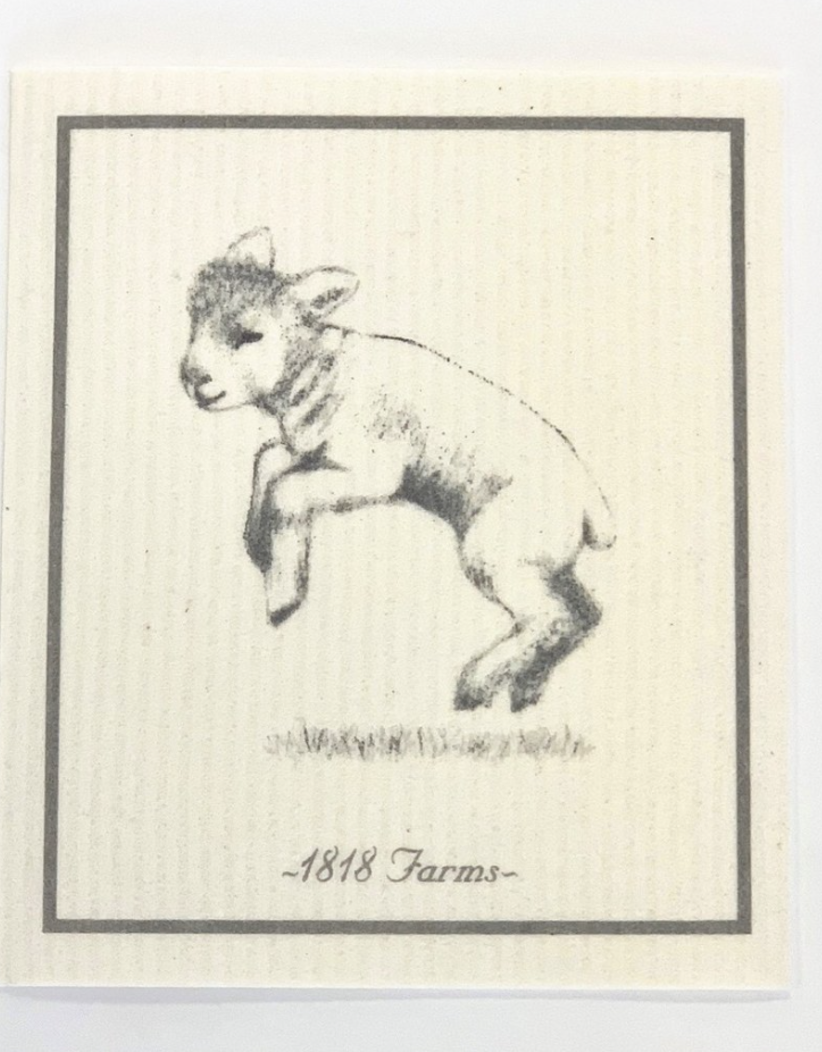 Dishcloth Jumping Lamb