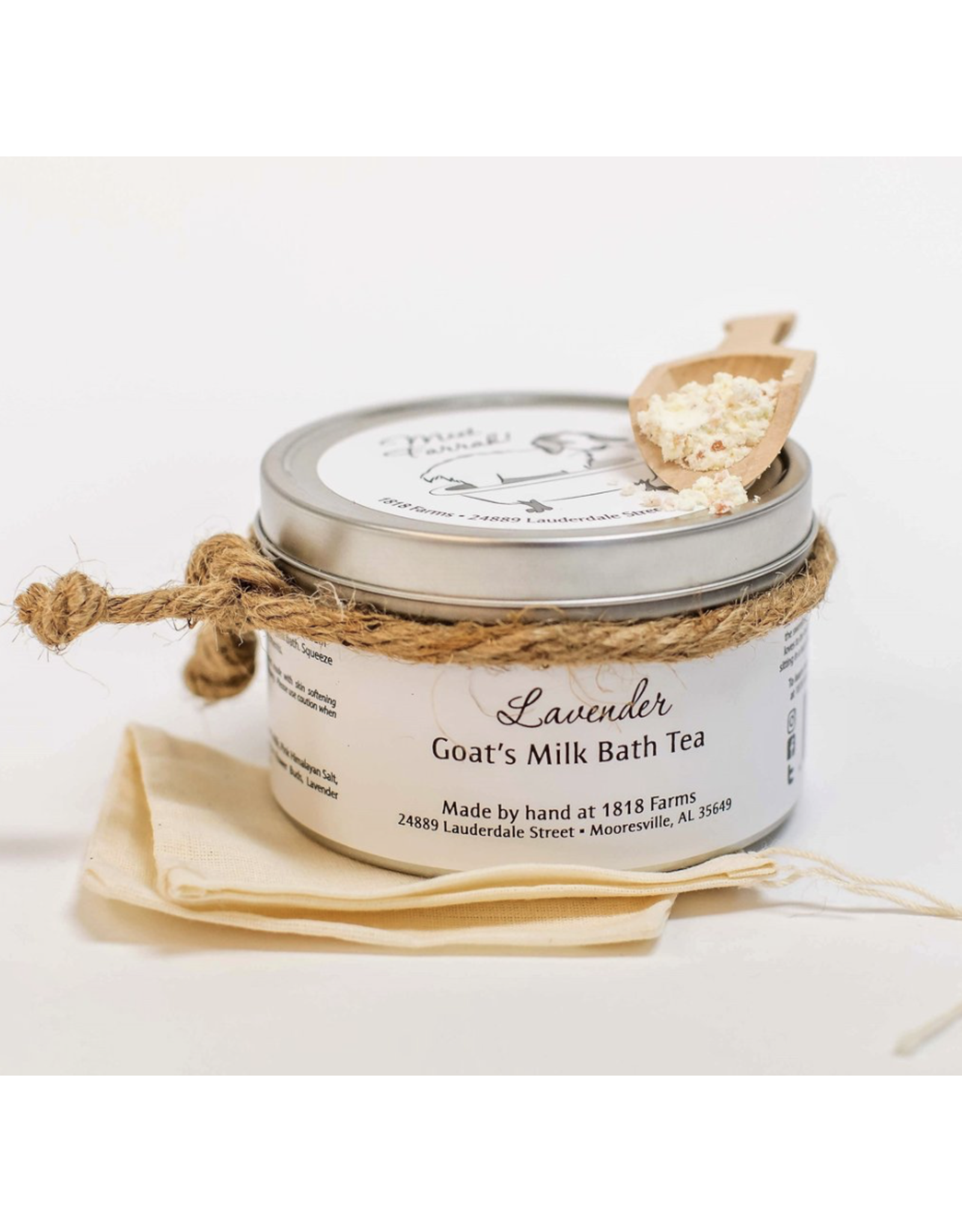 Lavender Goat Milk Bath Tin