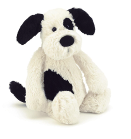 Puppy Bashful Black & Cream LG