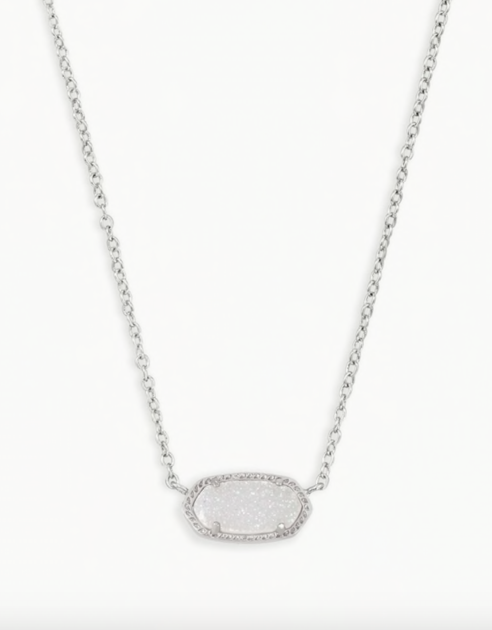 Necklace Elisa RHOD Iridescent Drusy