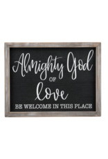 Glory Haus Framed Board Almighty God Of Love