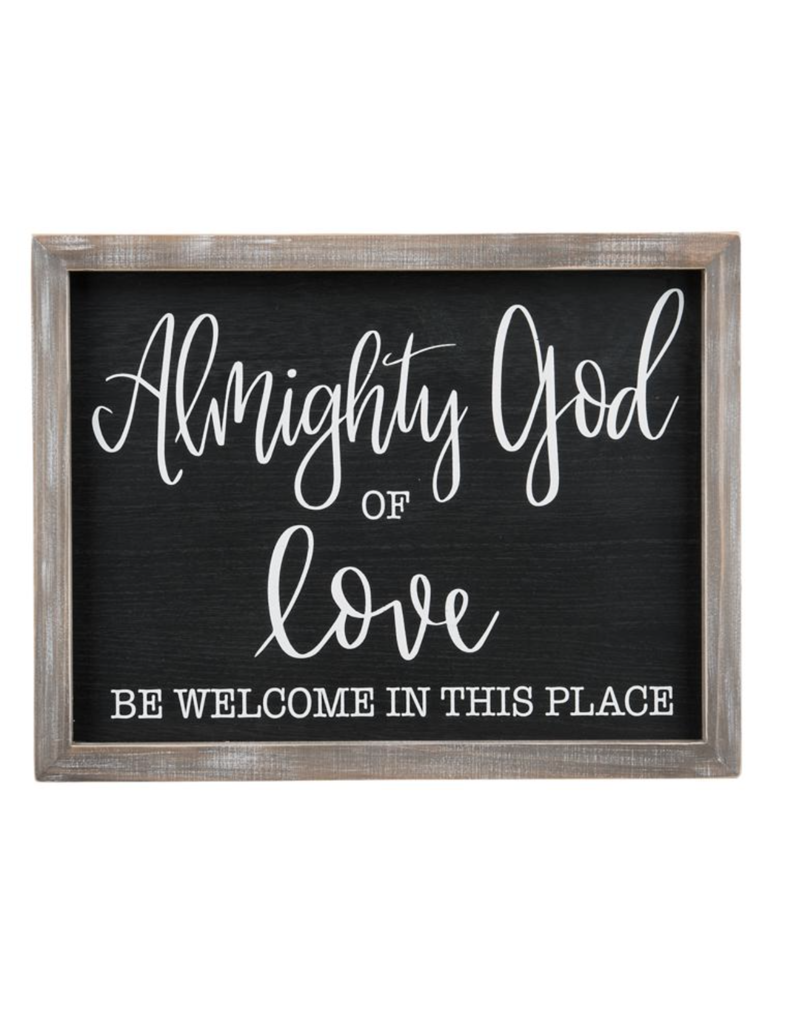 Framed Board Almighty God Of Love