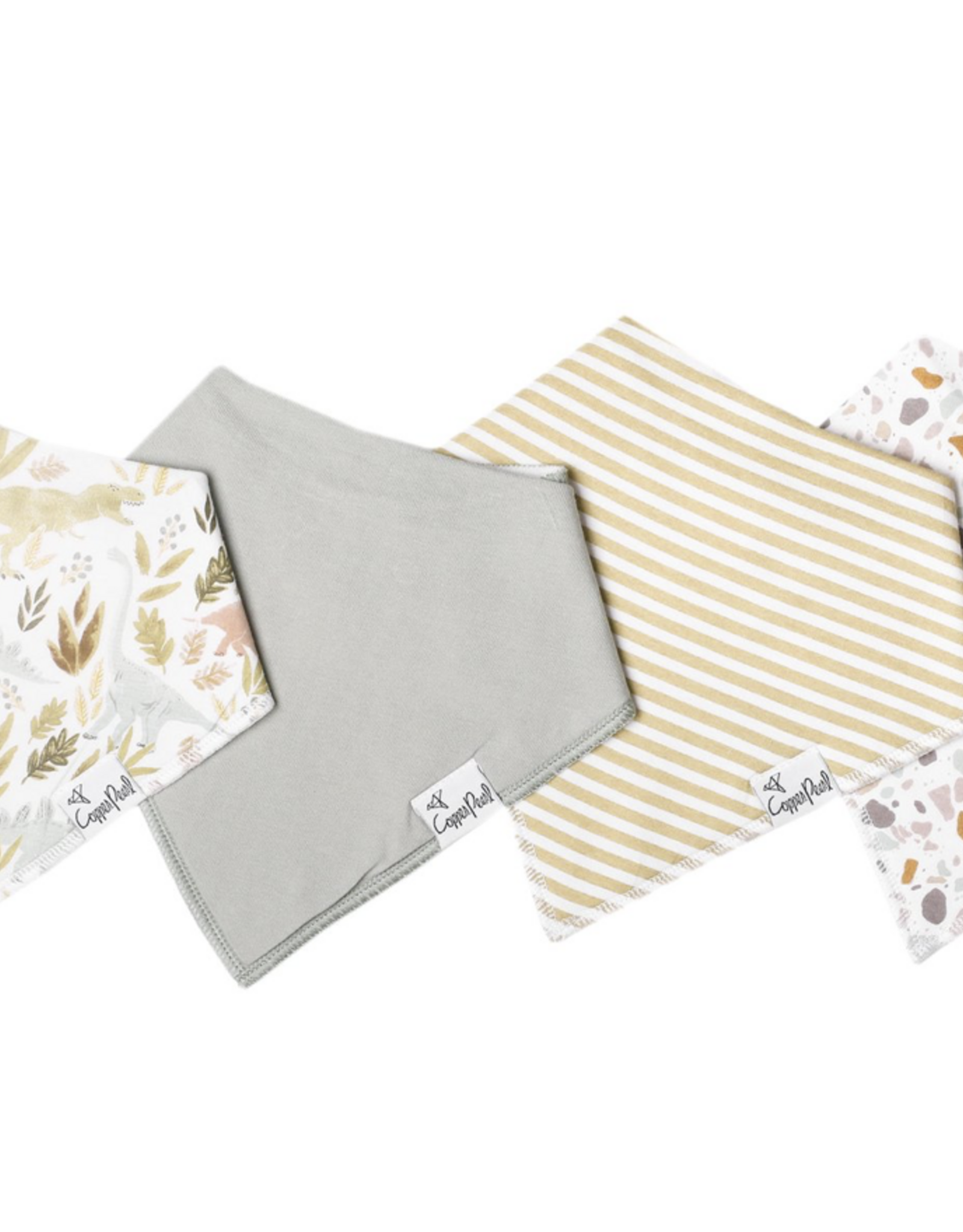 Bandana Bib Set Rex 4Pk