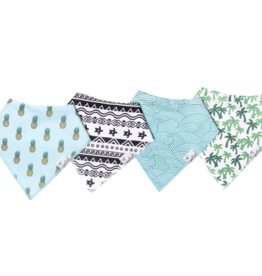 Bandana Bib Set Aloha 4Pk