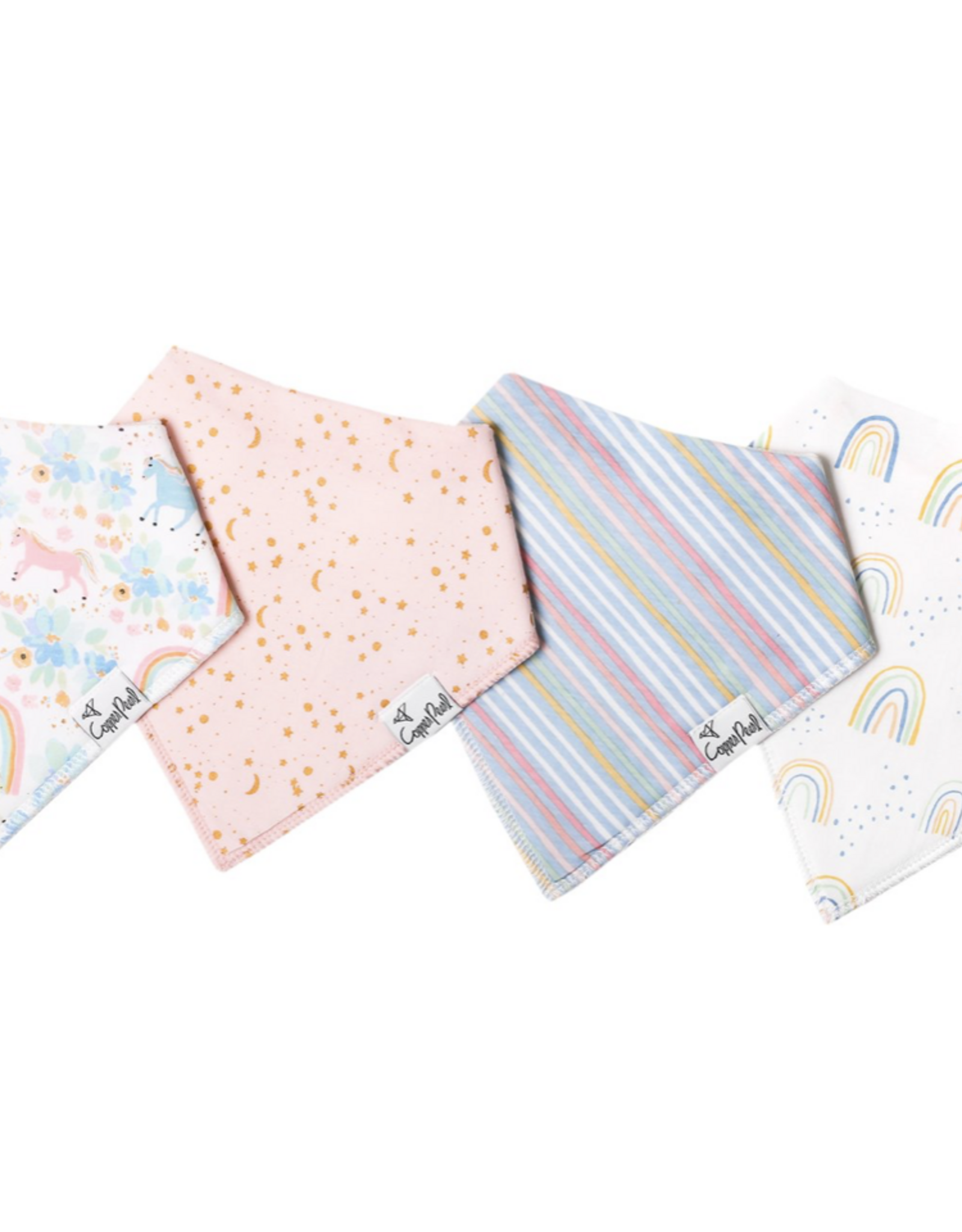 Bandana Bib Whimsy 4 Pk