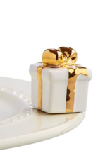Mini White Gift/Golden Wishes