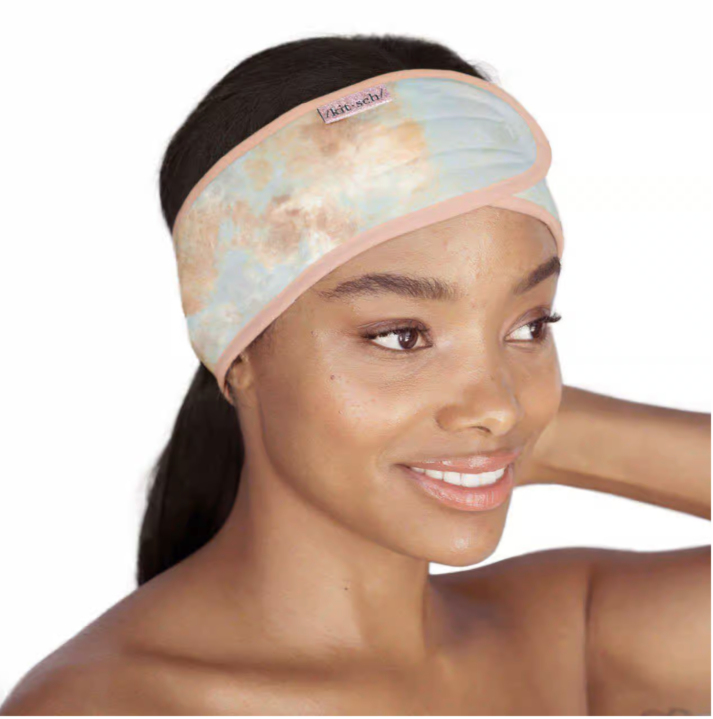 Microfiber Spa Headband Sunset Tie Dye