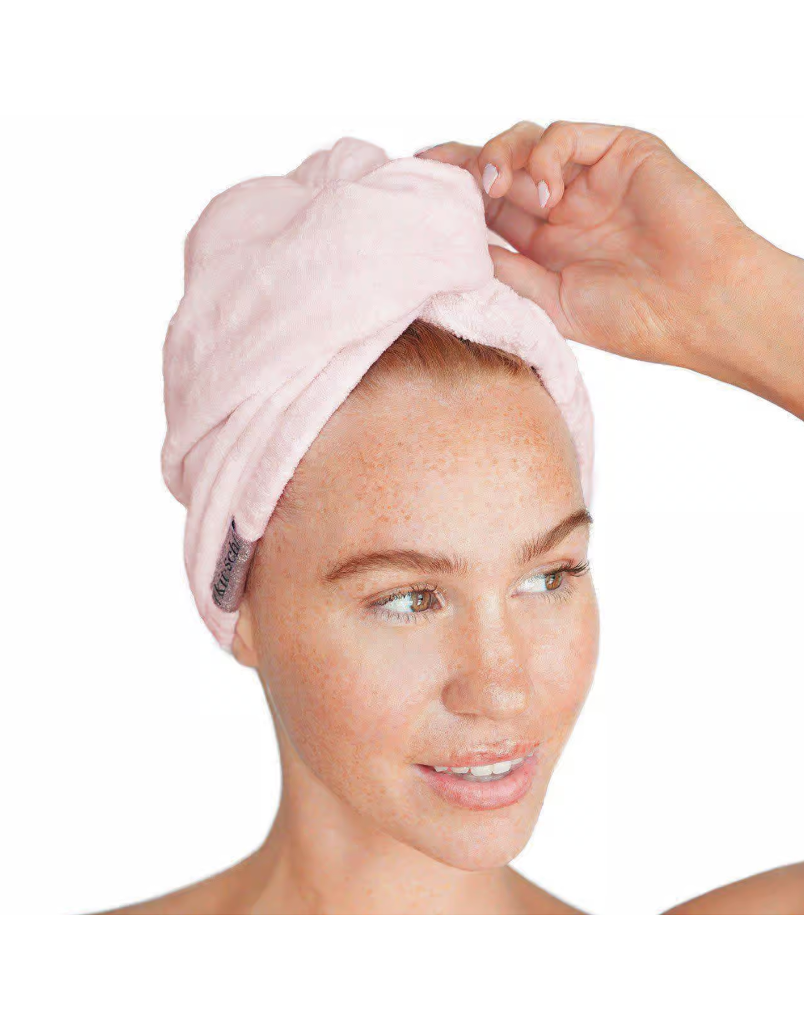 Kitsch Microfiber Hair Towel Blush