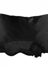Satin Sleep Set Black