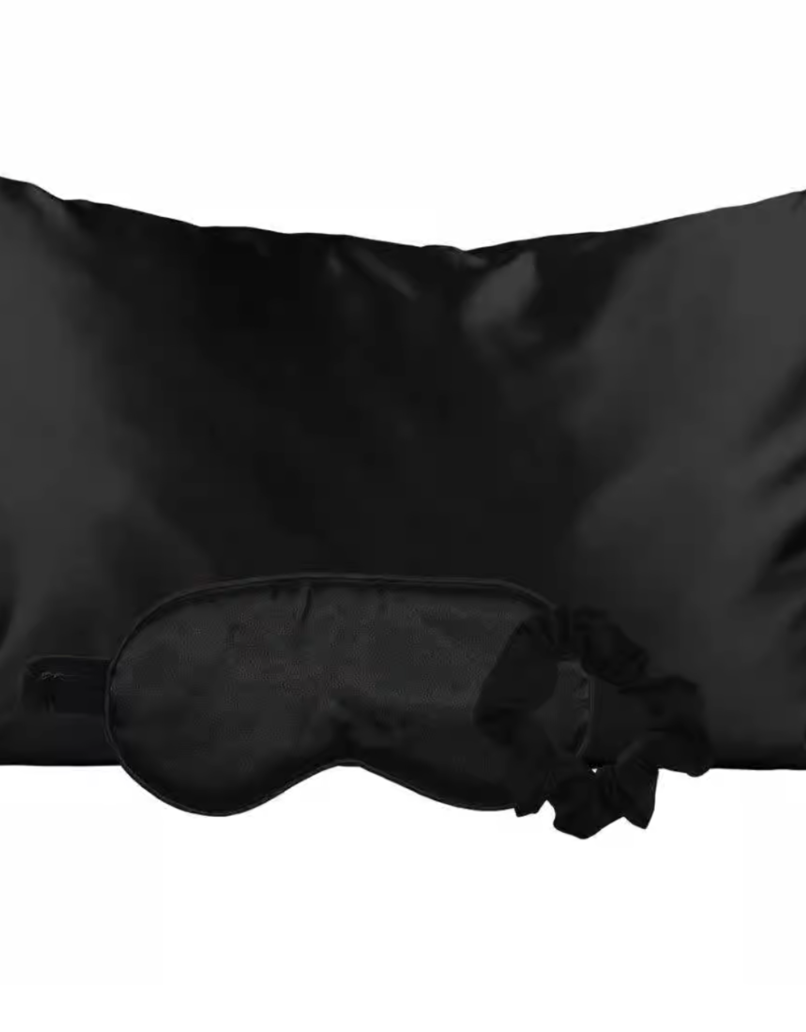Satin Sleep Set Black