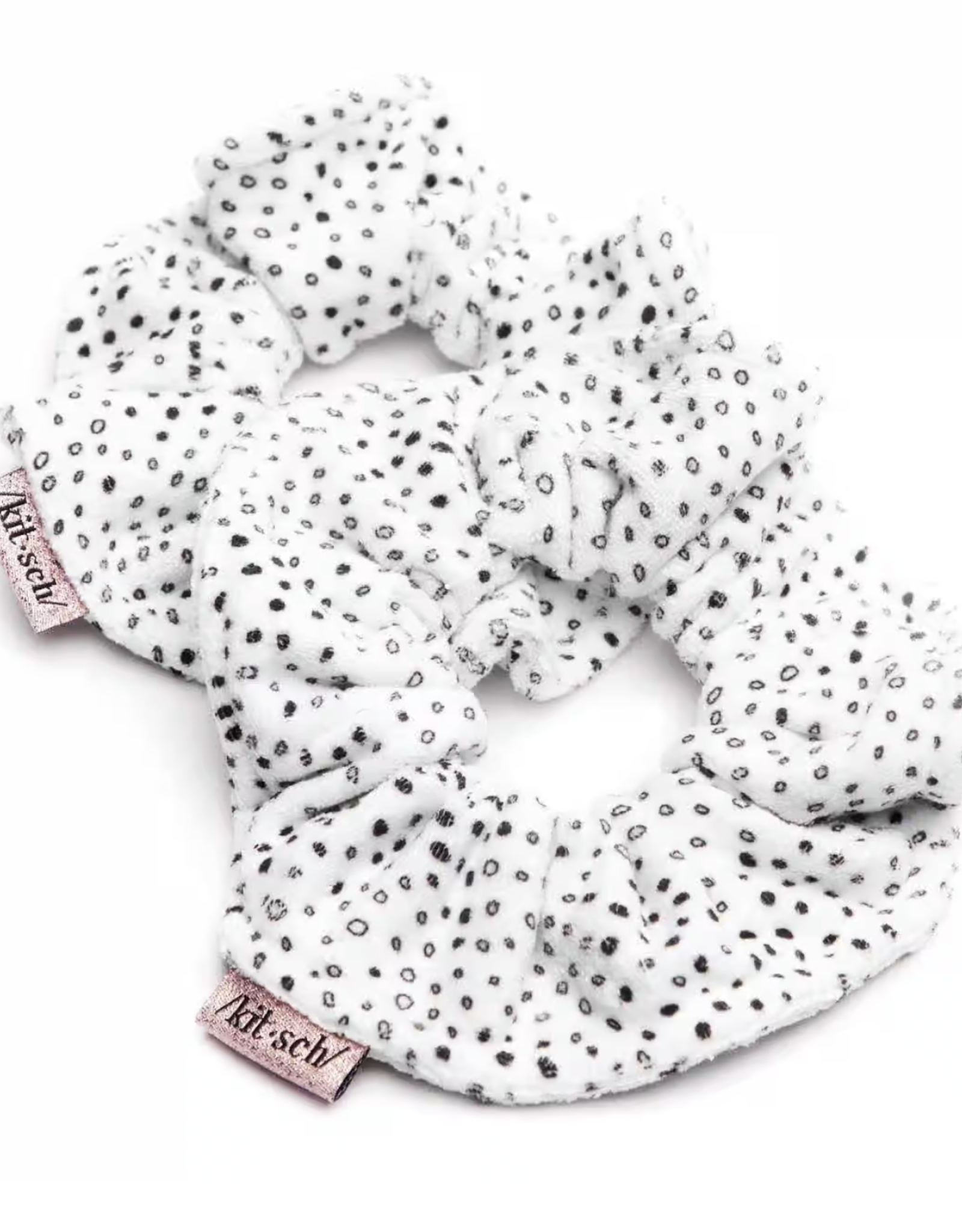Microfiber Towel Scrunchie 2-Pack Micro Dot
