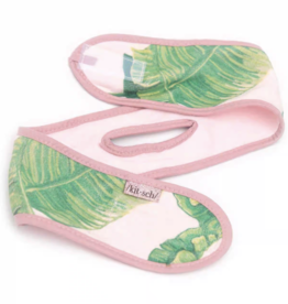 Microfiber Spa Headband Palm Leaves
