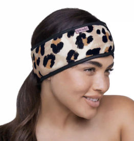 Microfiber Spa Headband Leopard