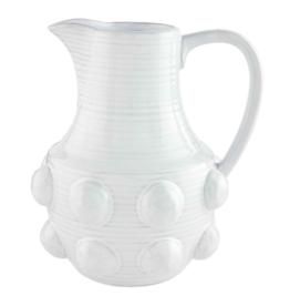 Pitcher Beaded Terracotta