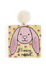 Jelly Cat Book If I Were Rabbit (Tulip Pink)