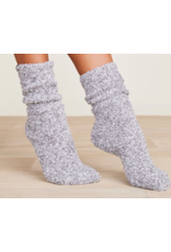 Socks Graphite White Heathered Cozychic