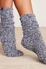 Socks Black White Heathered Cozychic