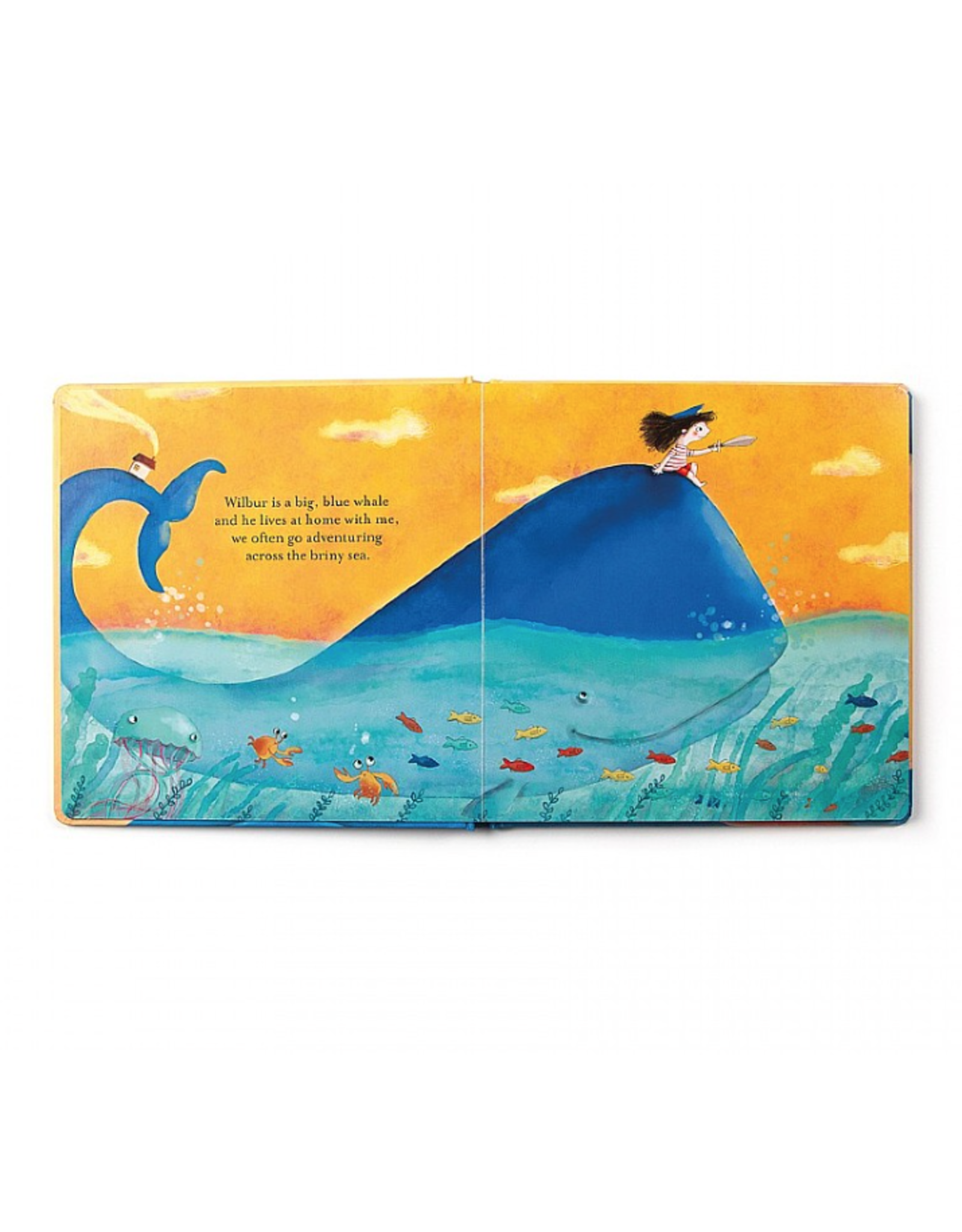 Jelly Cat Book Wilbur The Whale And Me