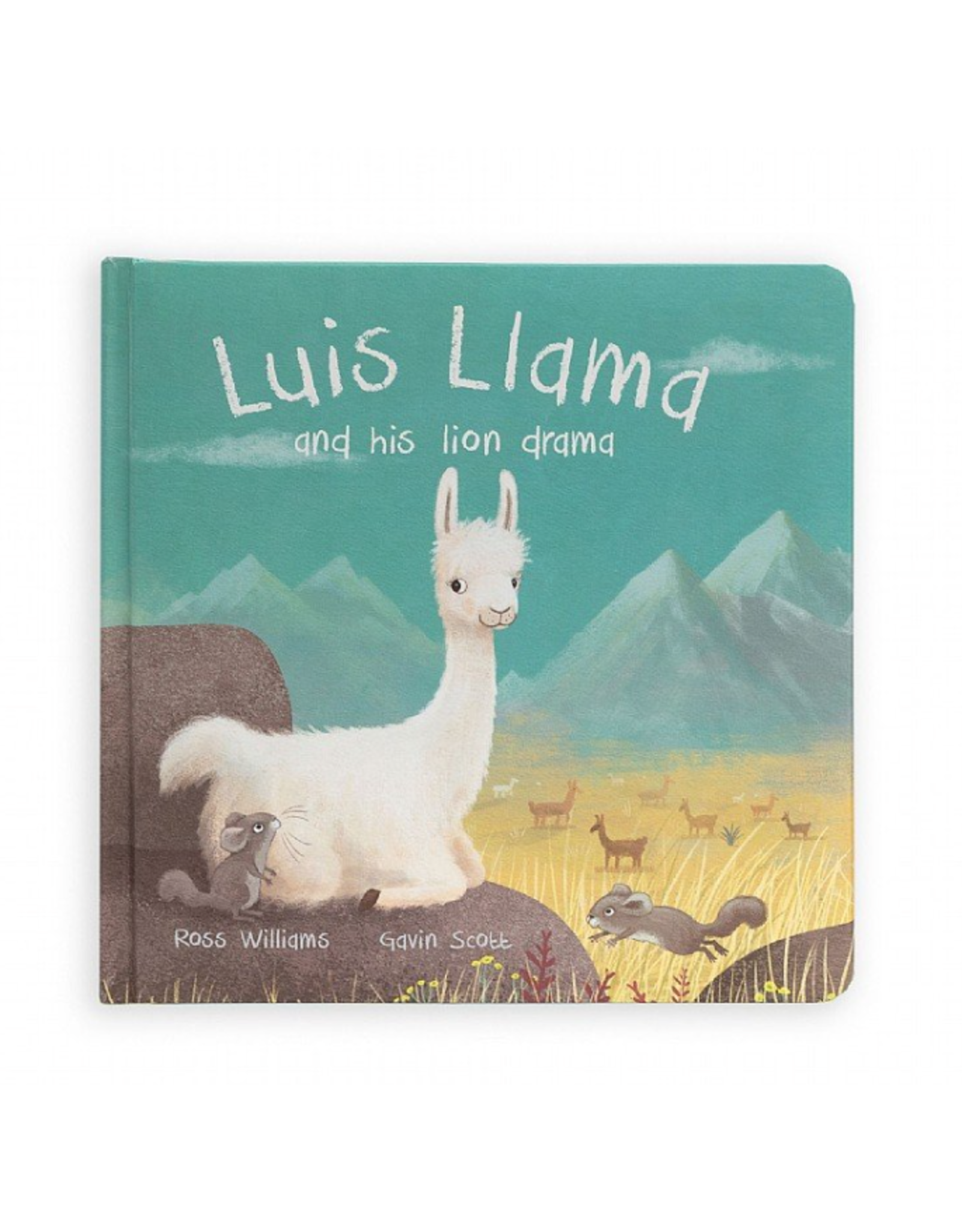 Jelly Cat Book Luis Llama