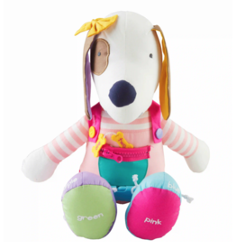 Mud Pie Learning Pal Pink Puppy