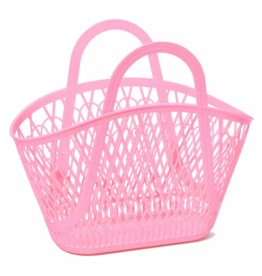 Sun Jellies Betty Basket Bubblegum Pink
