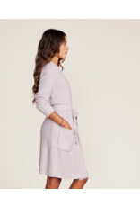 Faded Rose/ Pearl Ribbed Robe