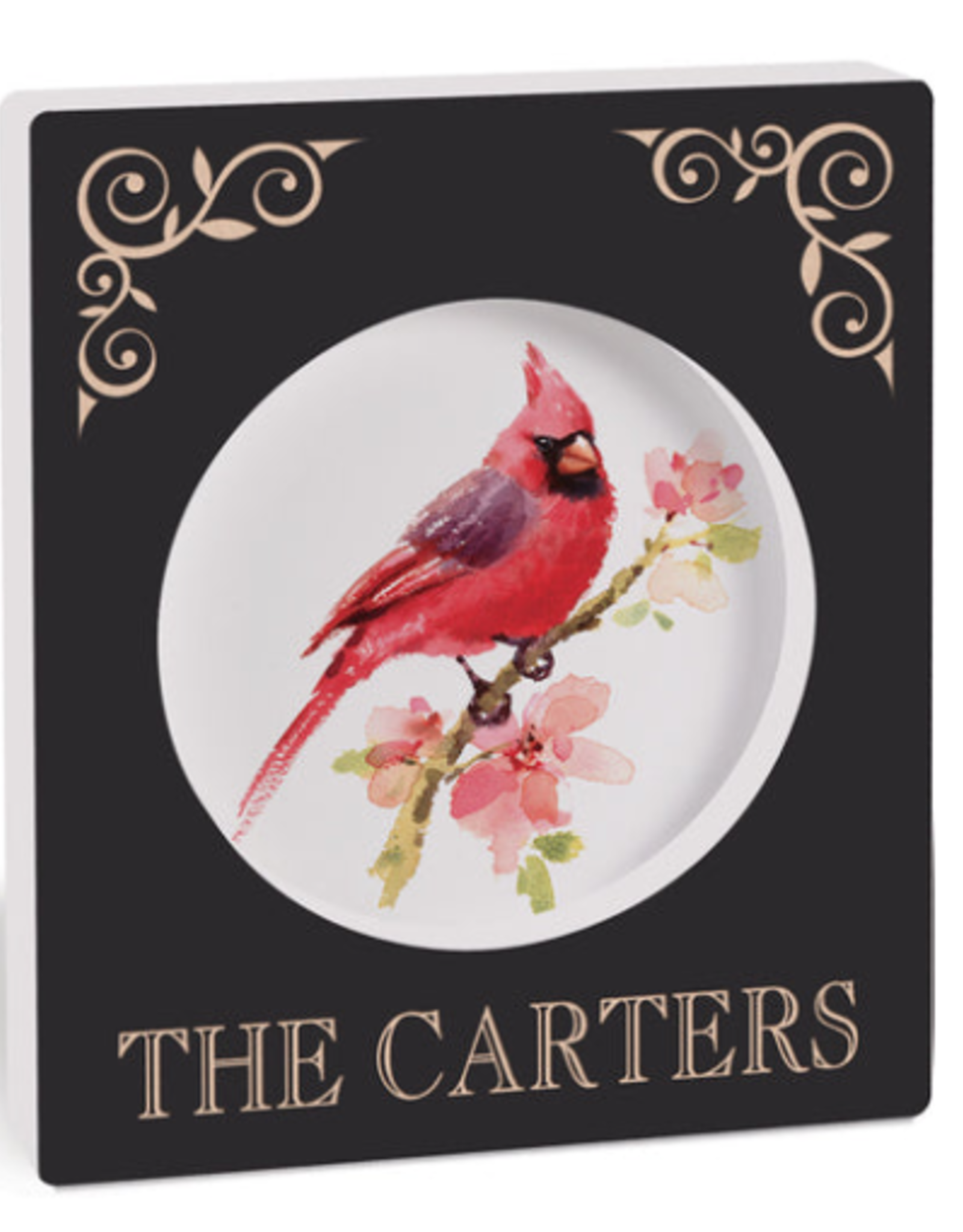 Cardinal Sign Includes Laser Engraving
