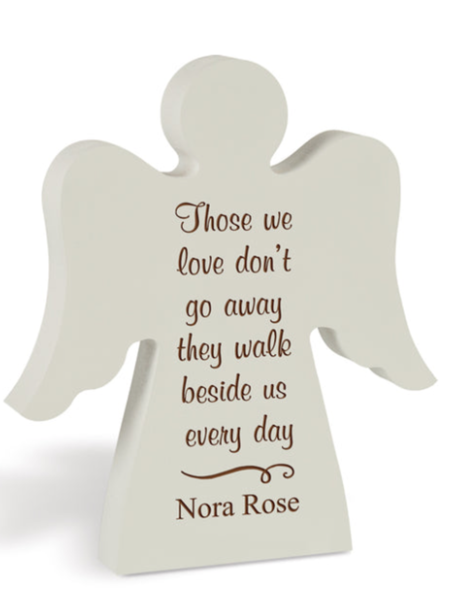 Angel Sign Includes Laser Engraving