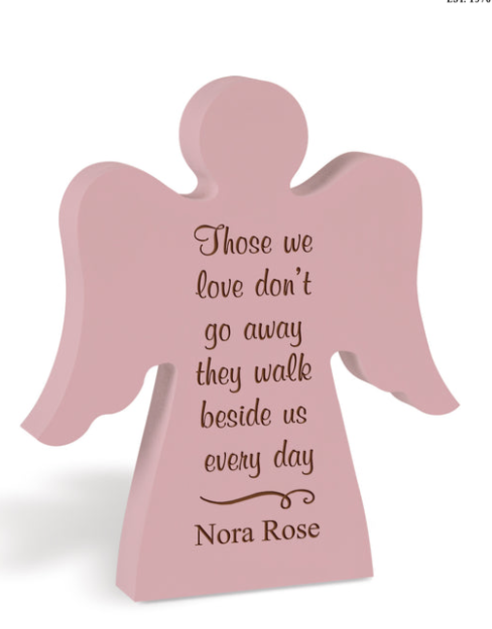 Angel Sign Includes Laser Engraving