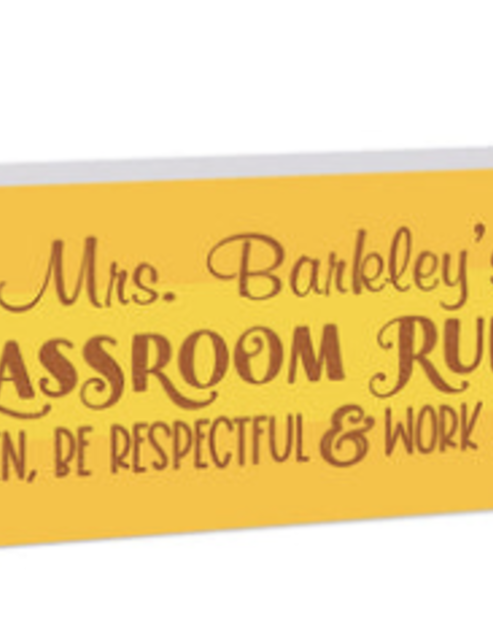 Pencil Sign Includes Laser Engraving