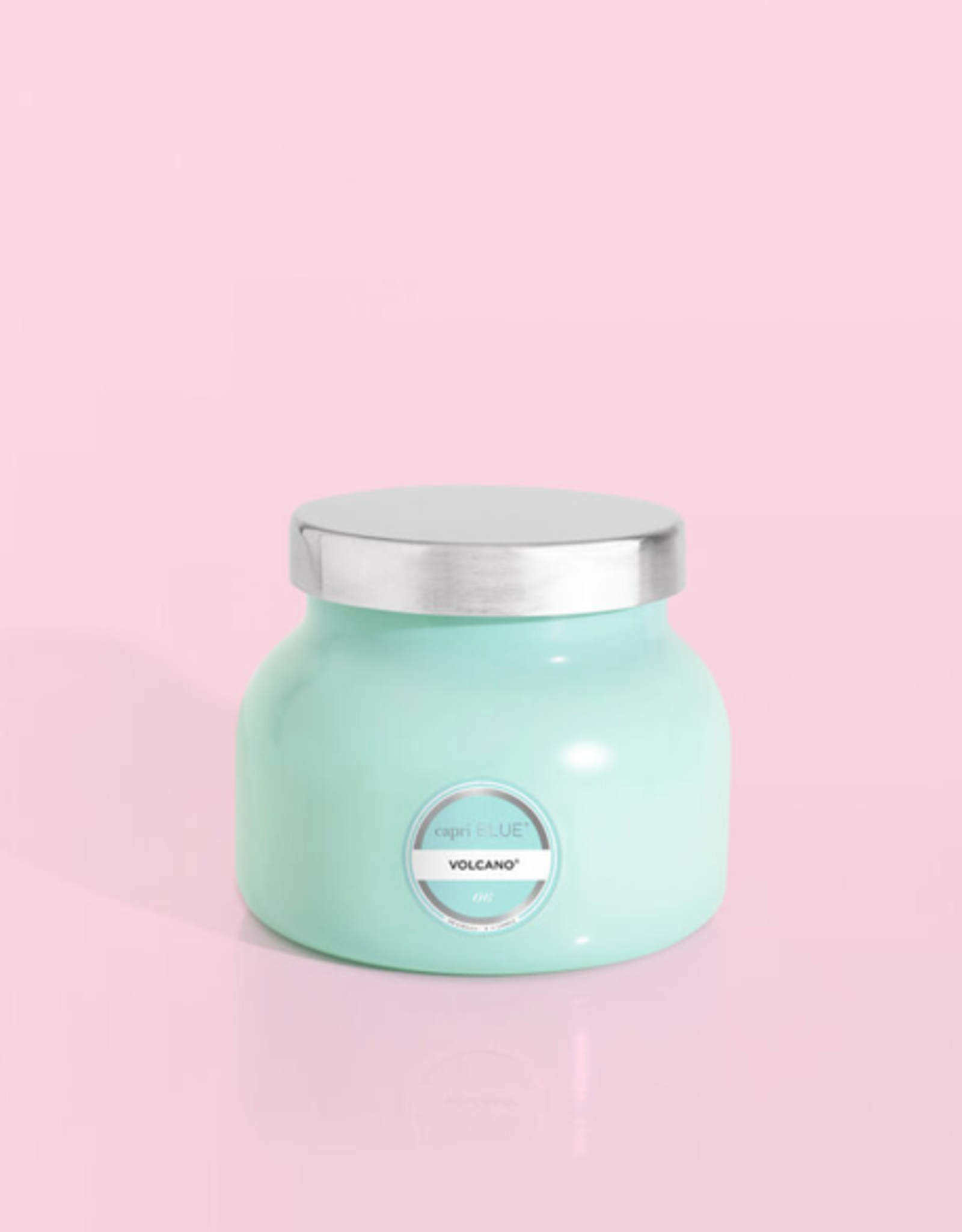 Candle Volcano 8 oz Aqua Jar
