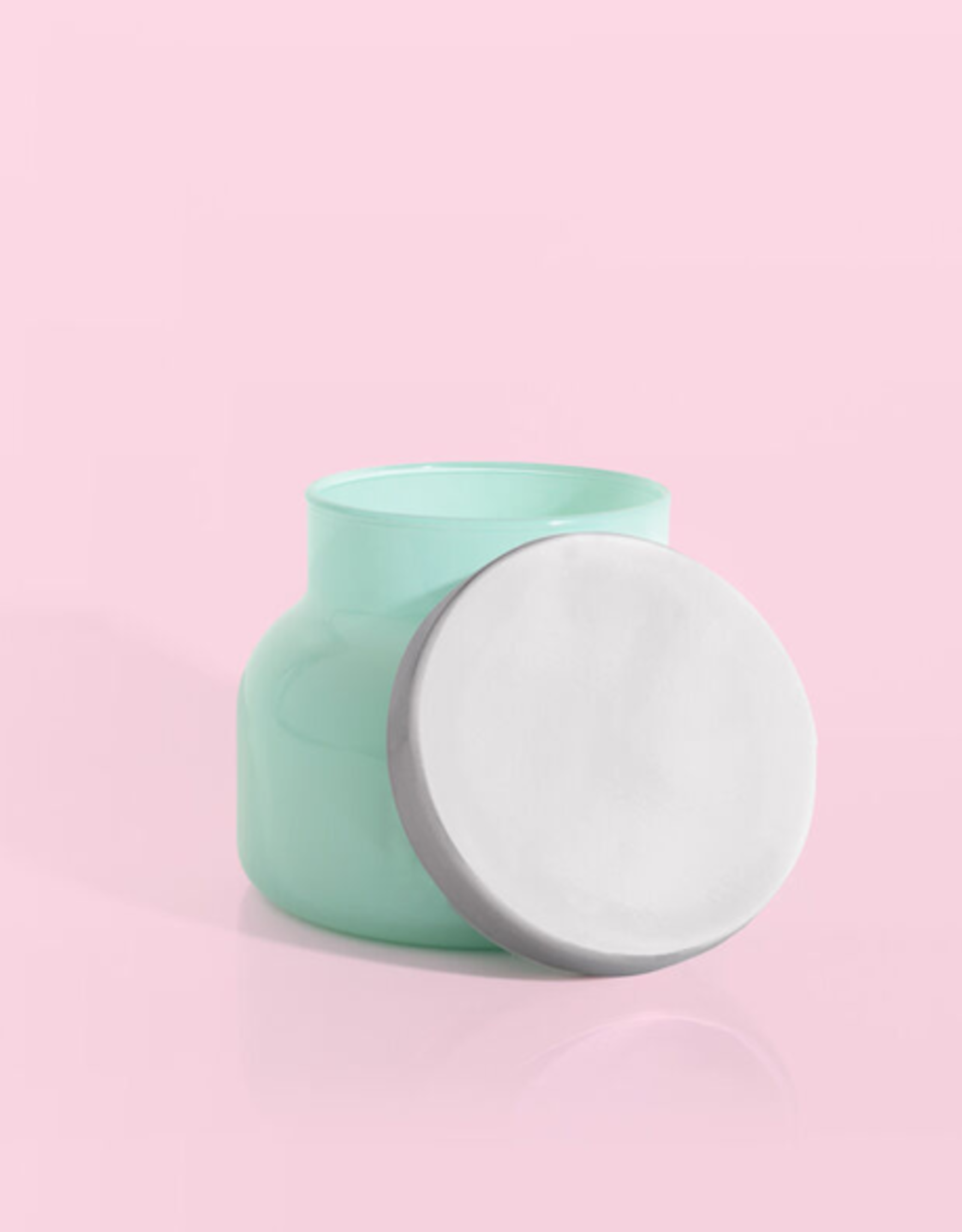 Candle Volcano 8 oz Aqua Jar