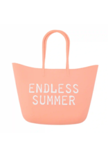 Mud Pie Cooler Tote Silicone Coral