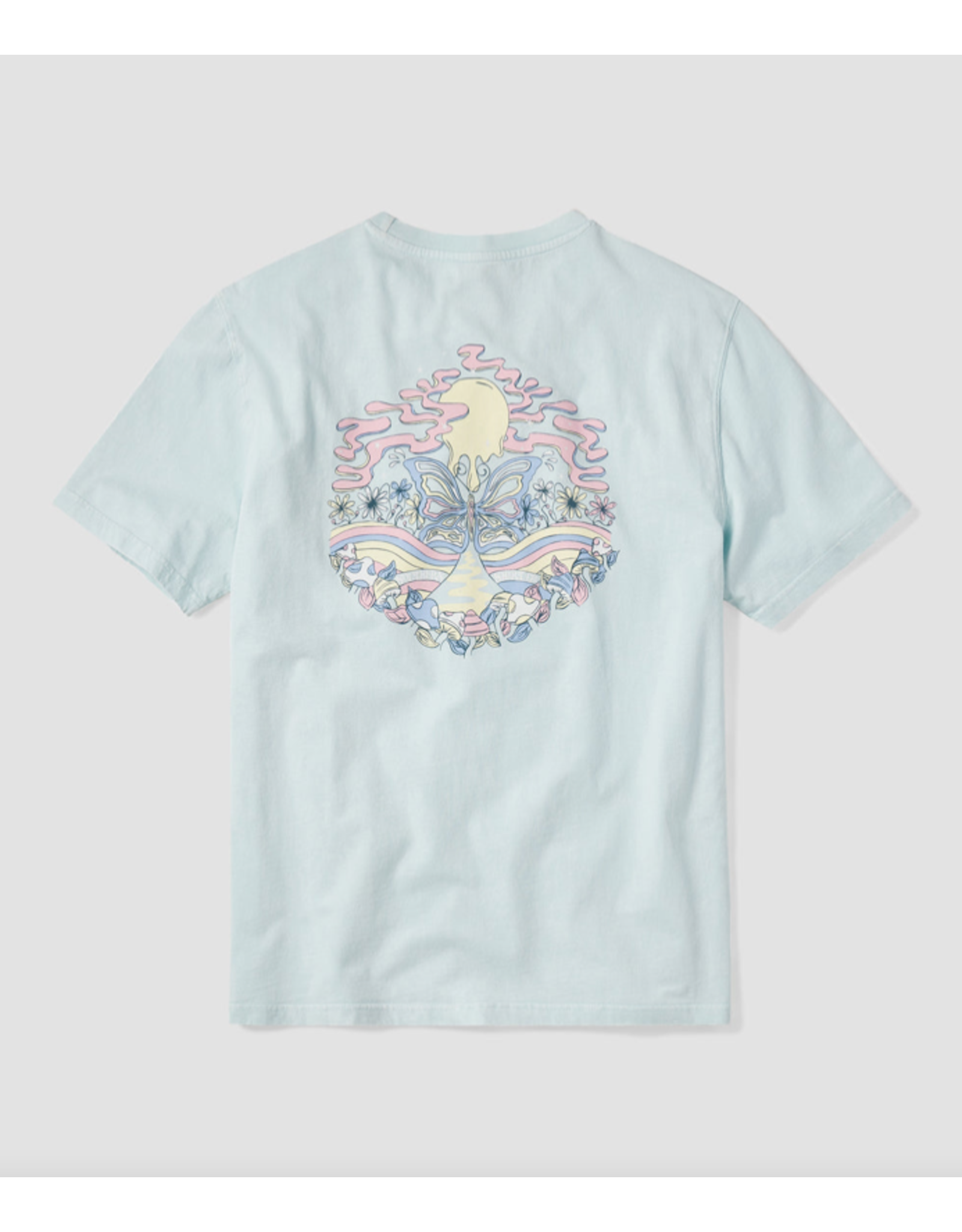 Strange Trip Tee SS Aquaverde 