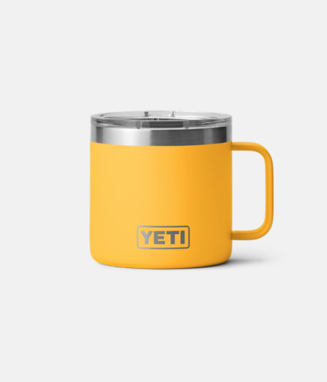 YETI Rambler 14 oz Mug, Vacuum Insulated, Stainless Steel with MagSlider  Lid, Copper