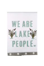 Tea Towel Lake People