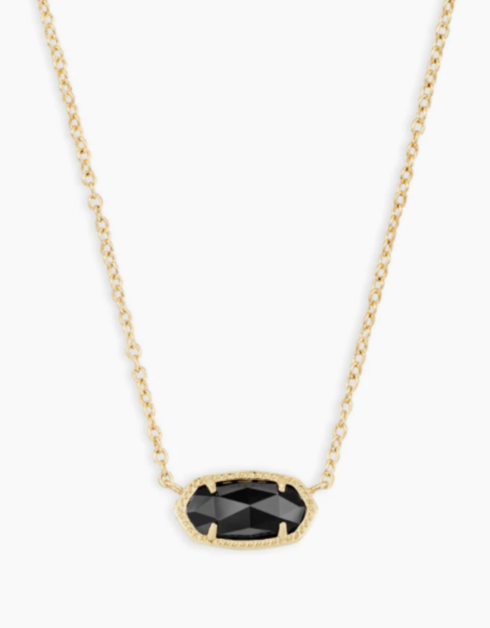 Necklace Elisa Gold Black