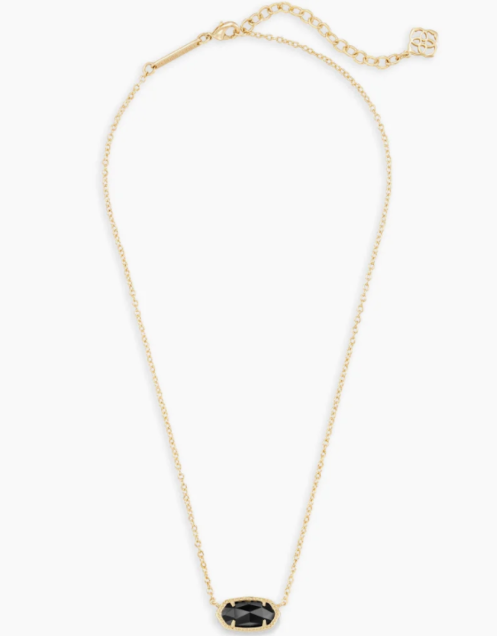 Necklace Elisa Gold Black