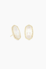 Earring Ellie Gold Ivory MOP