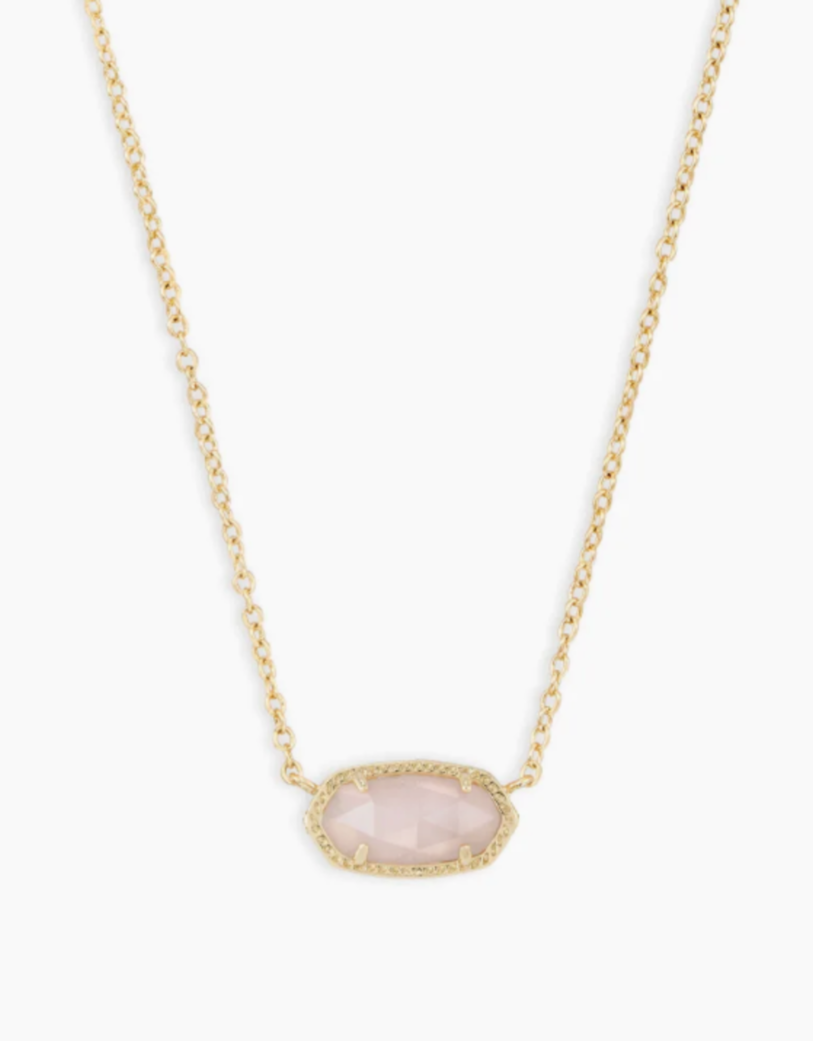 Necklace Elisa Gold Rose Quartz