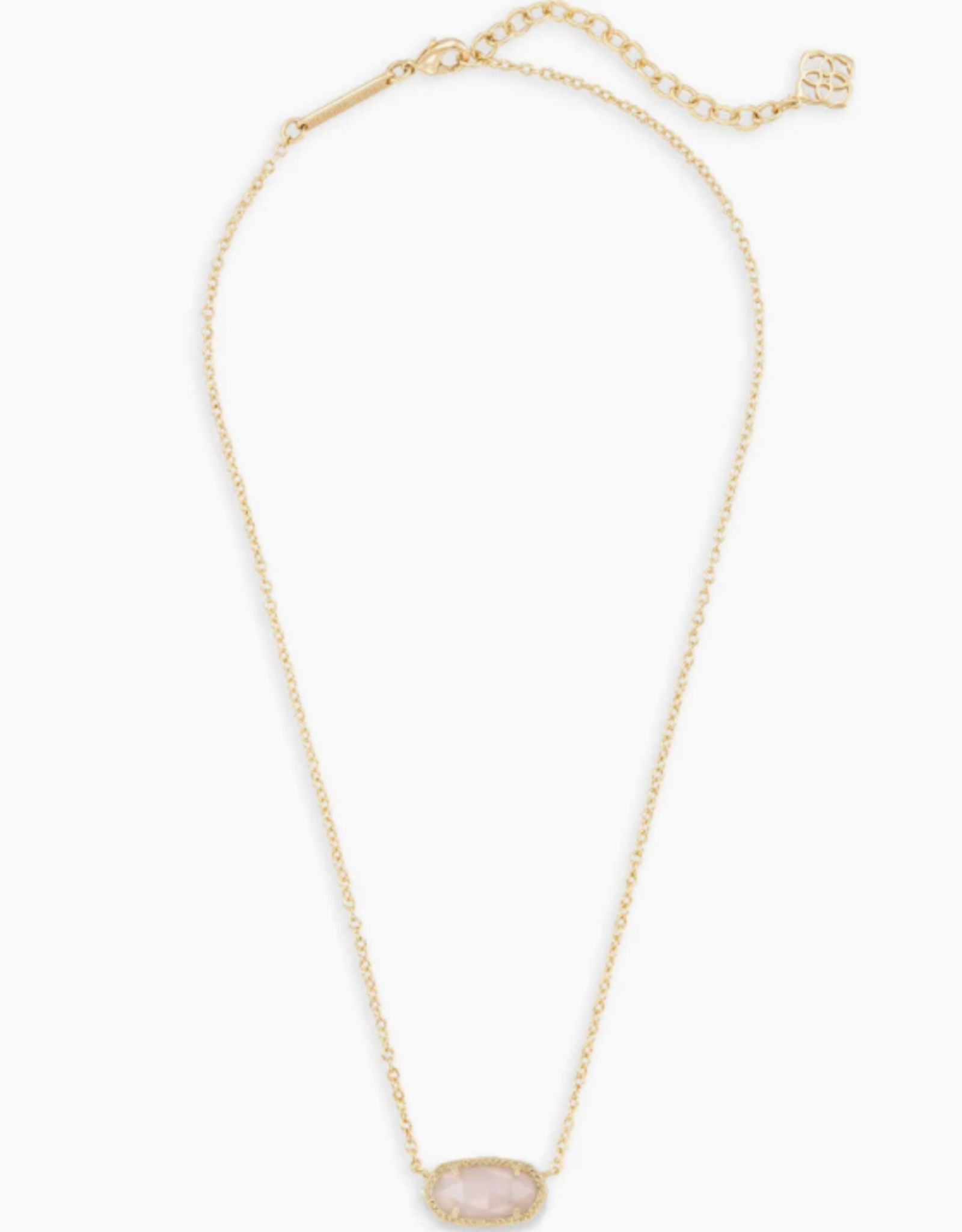 Necklace Elisa Gold Rose Quartz