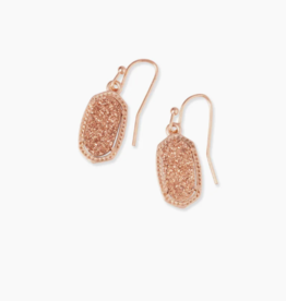 Earring Lee RSG Rose Gold Drusy