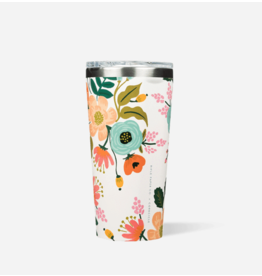 Tumbler 16oz Gloss Cream Lively Floral Rifle Paper