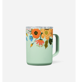 Corkcicle Mug 16 Rifle Paper Gloss Mint Lively Floral