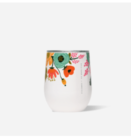 Stemless 12 Gloss Cream Lively Floral Rifle Paper